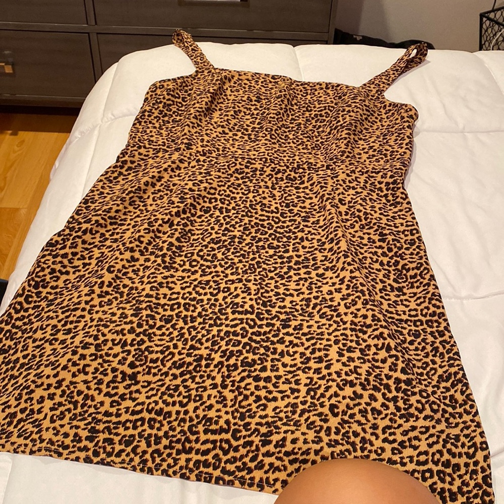Cheetah mini dress